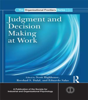 Cover of the book Judgment and Decision Making at Work by Alan AtKisson