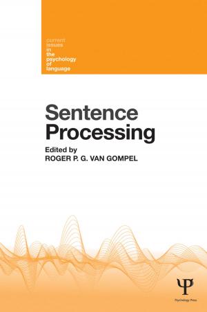 Cover of the book Sentence Processing by Deborah Denenholz Morse