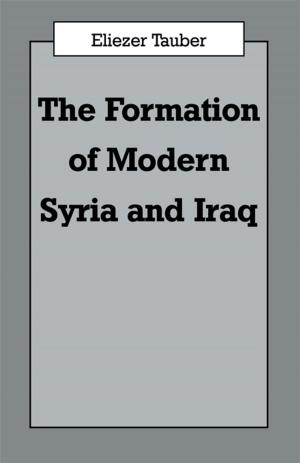 Book cover of The Formation of Modern Iraq and Syria