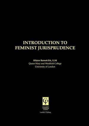 Cover of the book Introduction to Feminist Jurisprudence by Nicholas Tarling