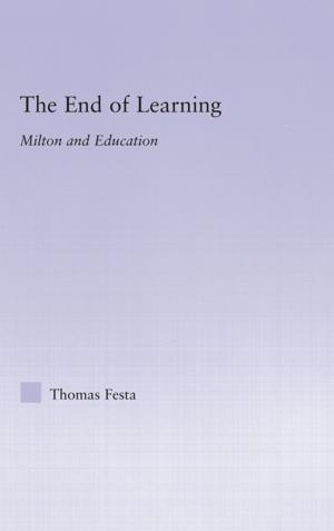Cover of the book The End of Learning by Zealure C. Holcomb, Keith S. Cox