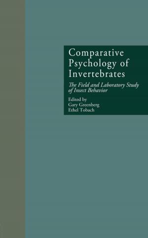 Cover of the book Comparative Psychology of Invertebrates by Basil Thomson, Lord Amherst of Hackney