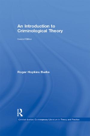 Cover of the book An Introduction to Criminological Theory by John Coates, Tiani Hetherington