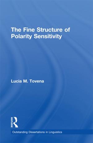 Cover of the book The Fine Structure of Polarity Sensitivity by Charles D. Thompson, Jr