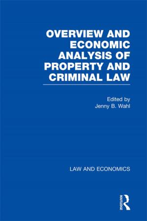 Cover of the book Law and Economics by Taylor and Francis