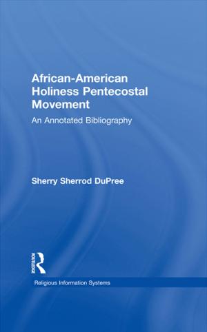 Cover of the book African-American Holiness Pentecostal Movement by Keith Kilty, Elizabeth Segal