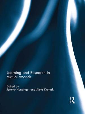 Cover of the book Learning and Research in Virtual Worlds by Keagan Brewer