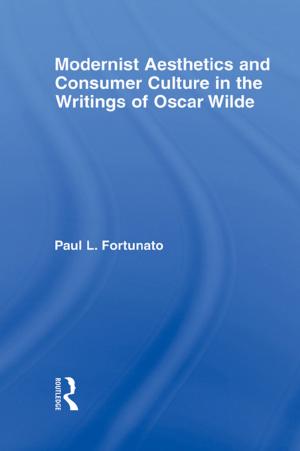 Book cover of Modernist Aesthetics and Consumer Culture in the Writings of Oscar Wilde