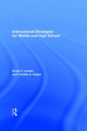 Cover of the book Instructional Strategies for Middle and High School by Peta Tait