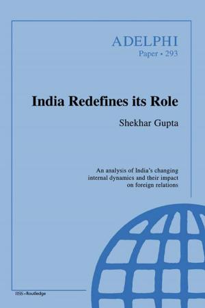 Book cover of India Redefines its Role