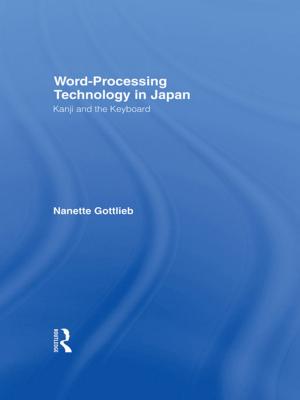 Cover of the book Word-Processing Technology in Japan by Deryle Lonsdale, Yvon Le Bras