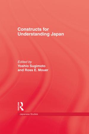 Cover of the book Constructs For Understanding Japan by Scott E. Lemieux, David J. Watkins