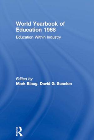Cover of the book World Yearbook of Education 1968 by Luca Tateo