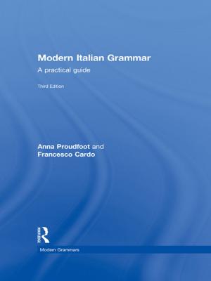 Book cover of Modern Italian Grammar
