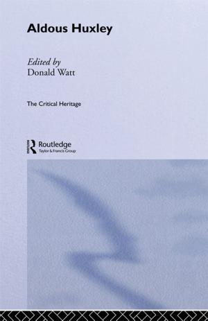 Cover of the book Aldous Huxley by Elena Abramov-van Rijk