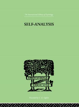 Cover of the book Self-Analysis by Hans van de Ven