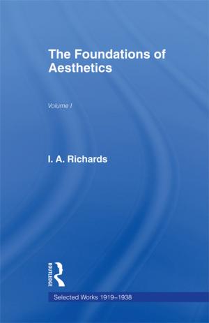 Cover of the book Foundations Aesthetics V 1 by Zoltan Acs