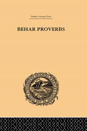 Cover of the book Behar Proverbs by David Banister