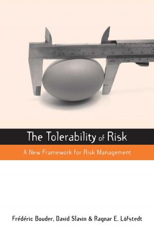 Cover of the book The Tolerability of Risk by Paula Zwozdiak-Myers