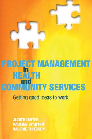 Book cover of Project Management in Health and Community Services