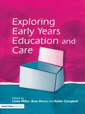 Book cover of Exploring Early Years Education and Care