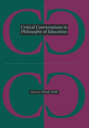 Cover of the book Critical Conversations in Philosophy of Education by Chihyun Chang