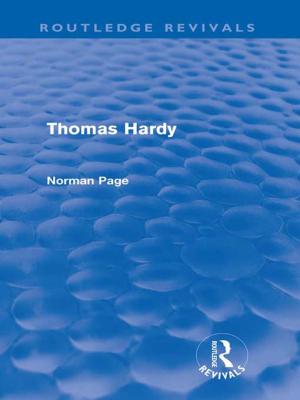 Cover of the book Thomas Hardy (Routledge Revivals) by Deborah Schwartz-Kates