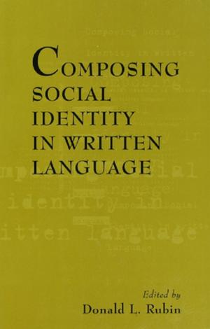 Cover of the book Composing Social Identity in Written Language by Peter Stanlis