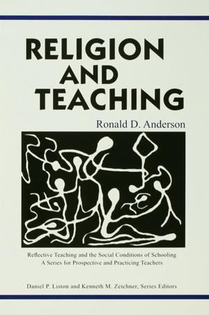 Book cover of Religion and Teaching