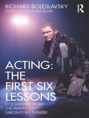 Cover of the book Acting: The First Six Lessons by Helen Kopnina, John Blewitt