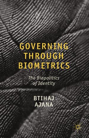 Cover of the book Governing through Biometrics by S. Price