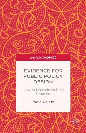 Cover of the book Evidence for Public Policy Design by S. Chapman
