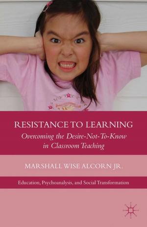 Cover of the book Resistance to Learning by Maristella Cantini