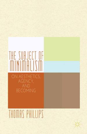 Cover of the book The Subject of Minimalism by J. Mobley