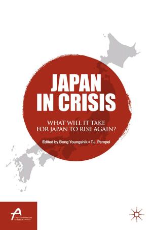 Cover of the book Japan in Crisis by Garrett J. Lawless, Philippe Constantineau, Ali Dizboni
