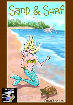 Cover of the book Sand and Surf The Artist's Process Wordless Picture eBook by Tanya Provines