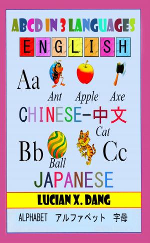 Book cover of ABCD 3 languages for children