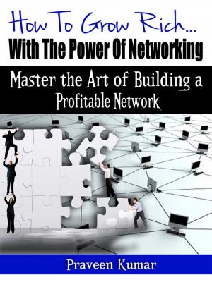 Cover of the book How to Grow Rich with the Power of Networking by Praveen Kumar, Prashant Kumar