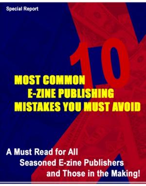 Cover of the book 10 Most Common E-Zine Publishing Mistakes by S. H. Marpel, J. R. Kruze