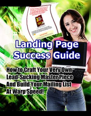 Cover of the book Landing Page Success Guide by Thrivelearning Institute Library
