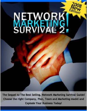 Cover of the book Network Marketing Survival 2 by Midwest Journal Press, Hans Tossutti, Dr. Robert C. Worstell