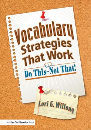 Cover of the book Vocabulary Strategies That Work by Healy, William