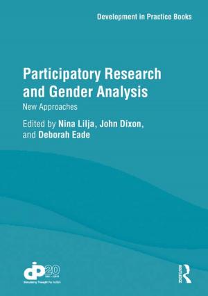 Cover of the book Participatory Research and Gender Analysis by David Wagner