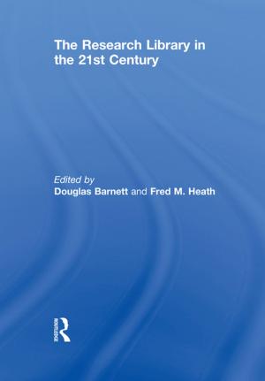Cover of the book The Research Library in the 21st Century by Benjamin L Stempler, Marilyn Glass