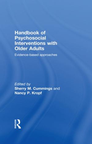 Cover of the book Handbook of Psychosocial Interventions with Older Adults by 
