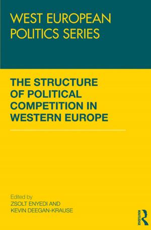 Cover of the book The Structure of Political Competition in Western Europe by C.P. Tiele