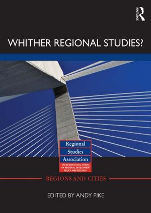 Cover of the book 'Whither regional studies?' by 