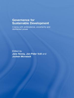 Cover of the book Governance for Sustainable Development by John C. Bergstrom, Stephen J Goetz, James S. Shortle