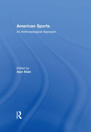 Cover of the book American Sports by Percy Johnson-Marshall