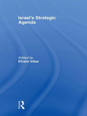 Cover of the book Israel's Strategic Agenda by Anneke Smit